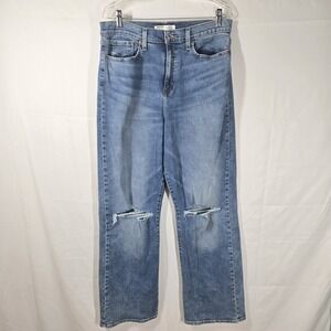 Levis Signature Heritage High-Rise Loose Straight Women's Jeans W31 Sz‎ 12